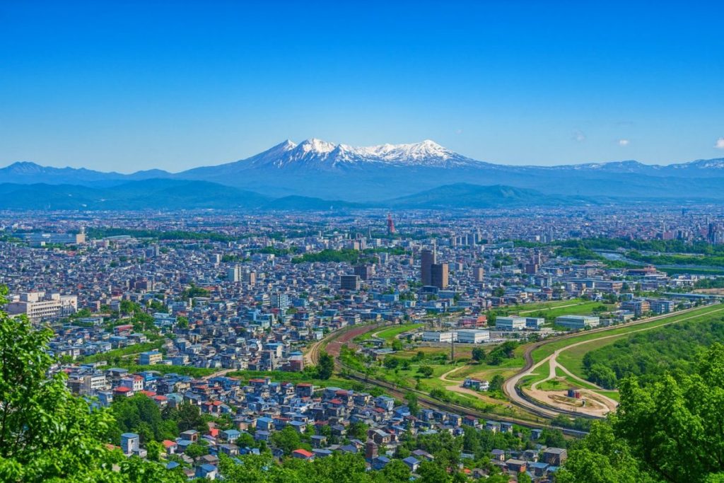 北海道旭川市の風景