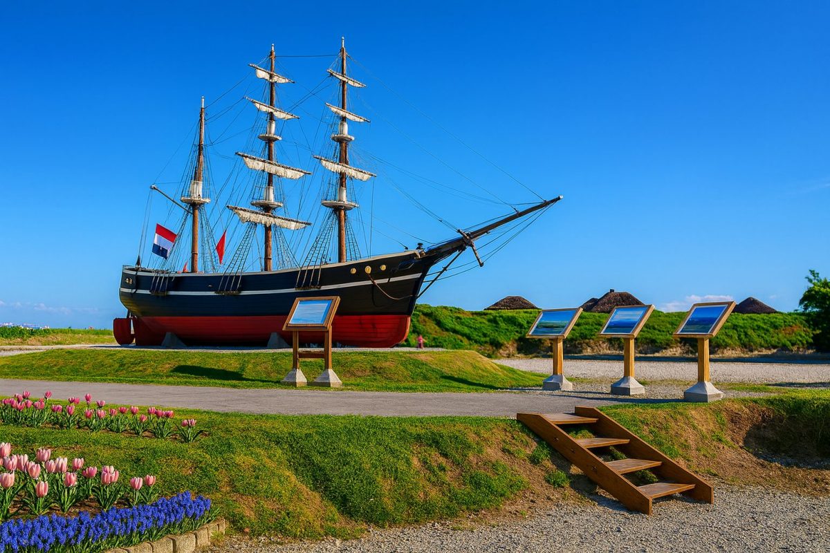 北海道木古内町の風景