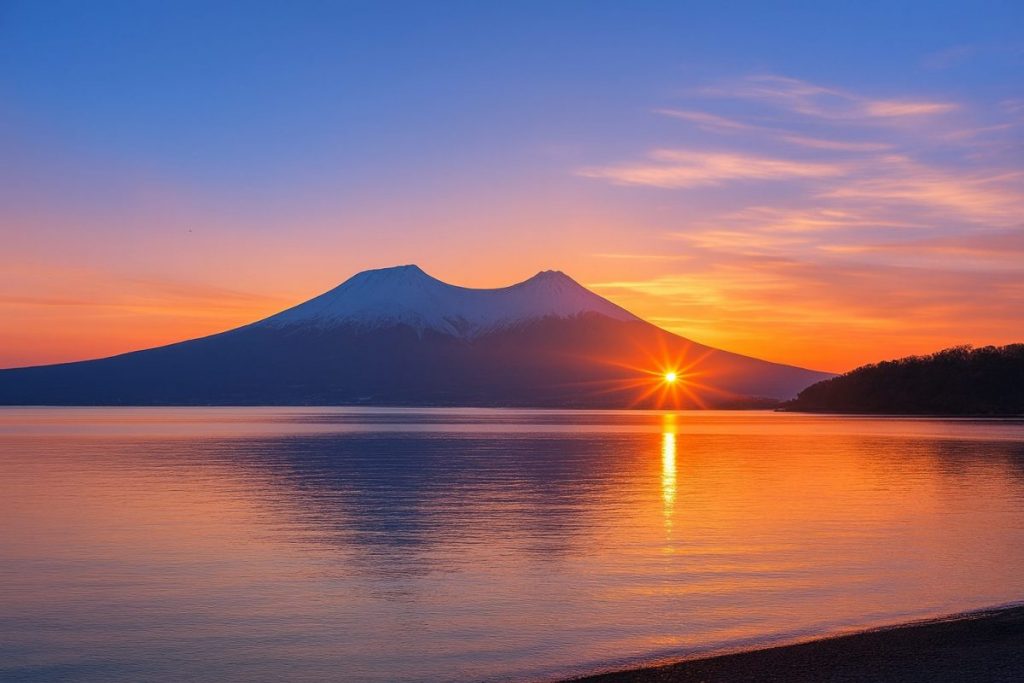 北海道森町の風景