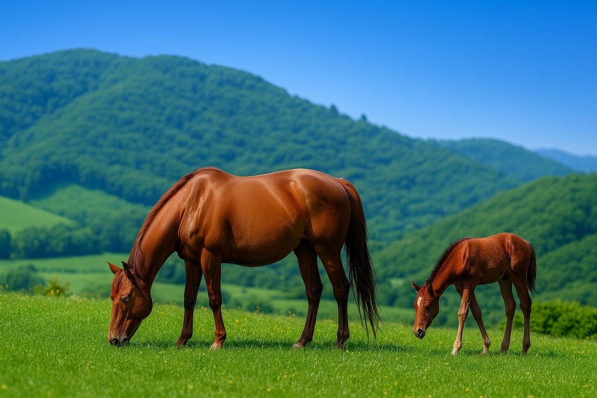 北海道新冠町の風景