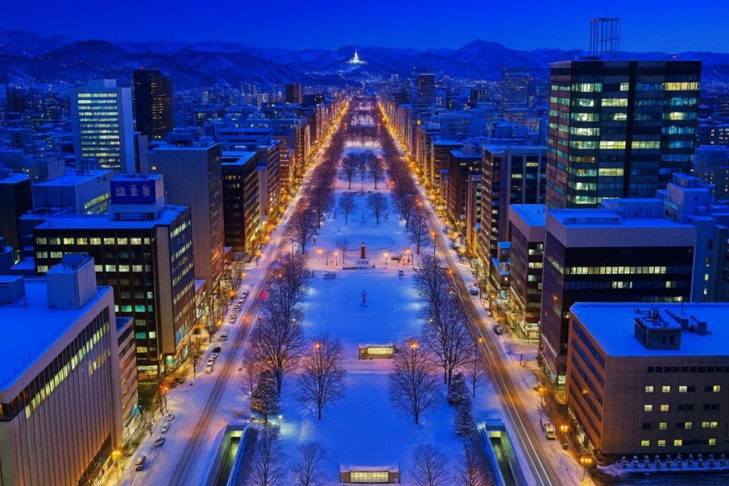 北海道札幌市の風景