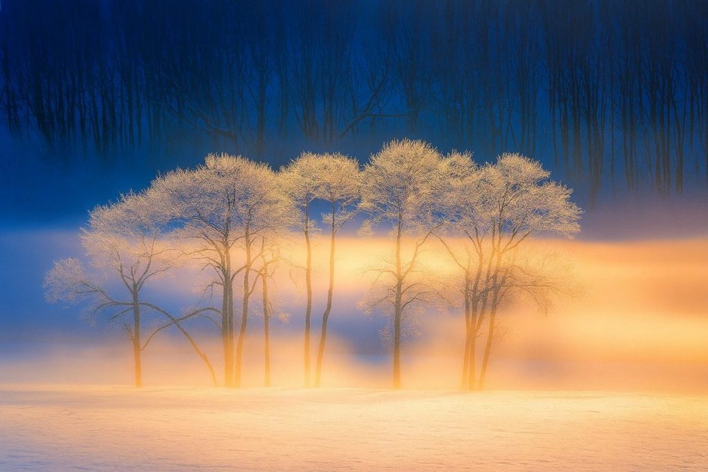 北海道更別村の風景