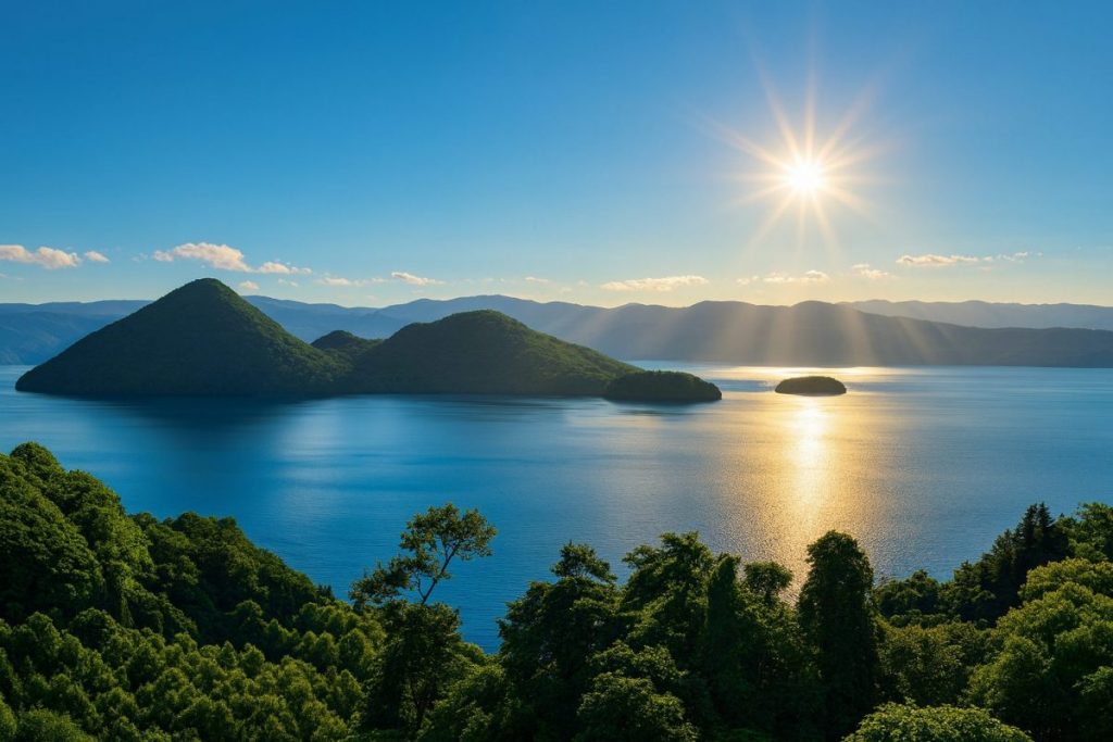 北海道洞爺湖町の風景