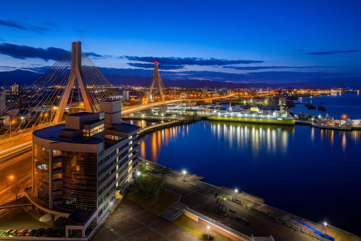 青森県青森市の風景