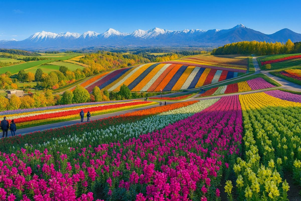 北海道美瑛町の風景