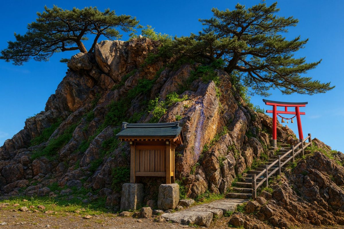 青森県深浦町の風景