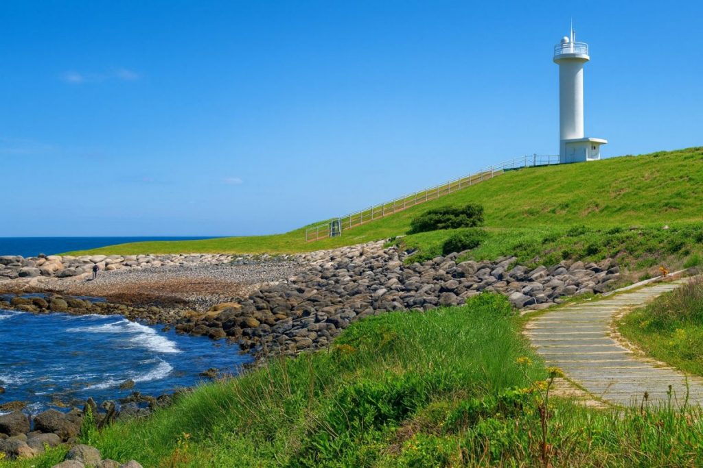 青森県階上町の風景