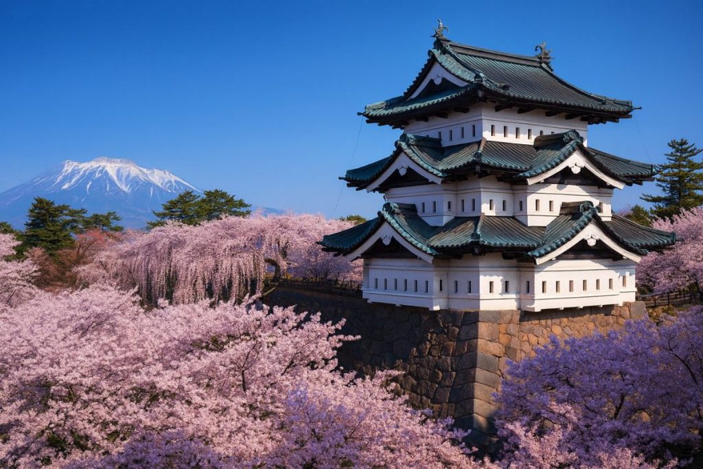 青森県弘前市の風景