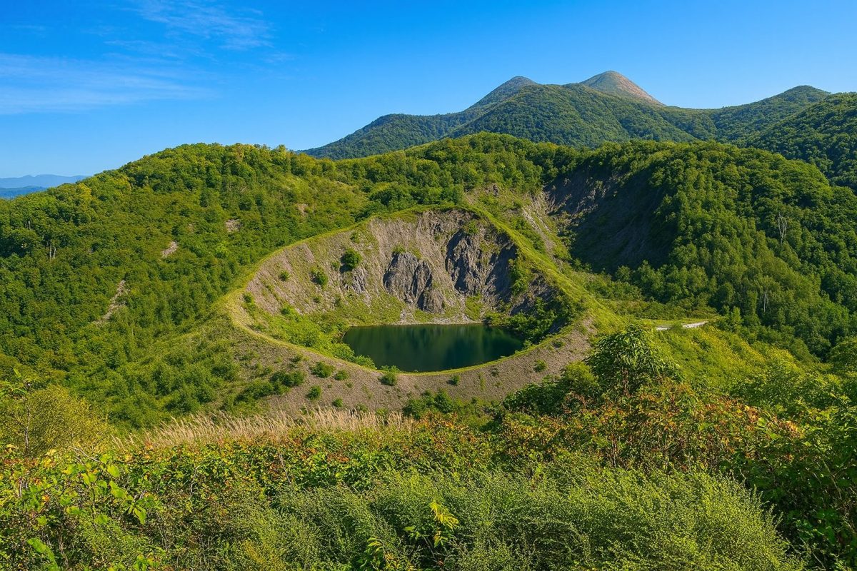 北海道黒松内町の風景