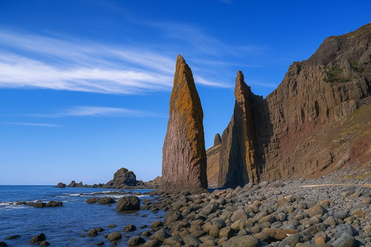 北海道礼文町の風景