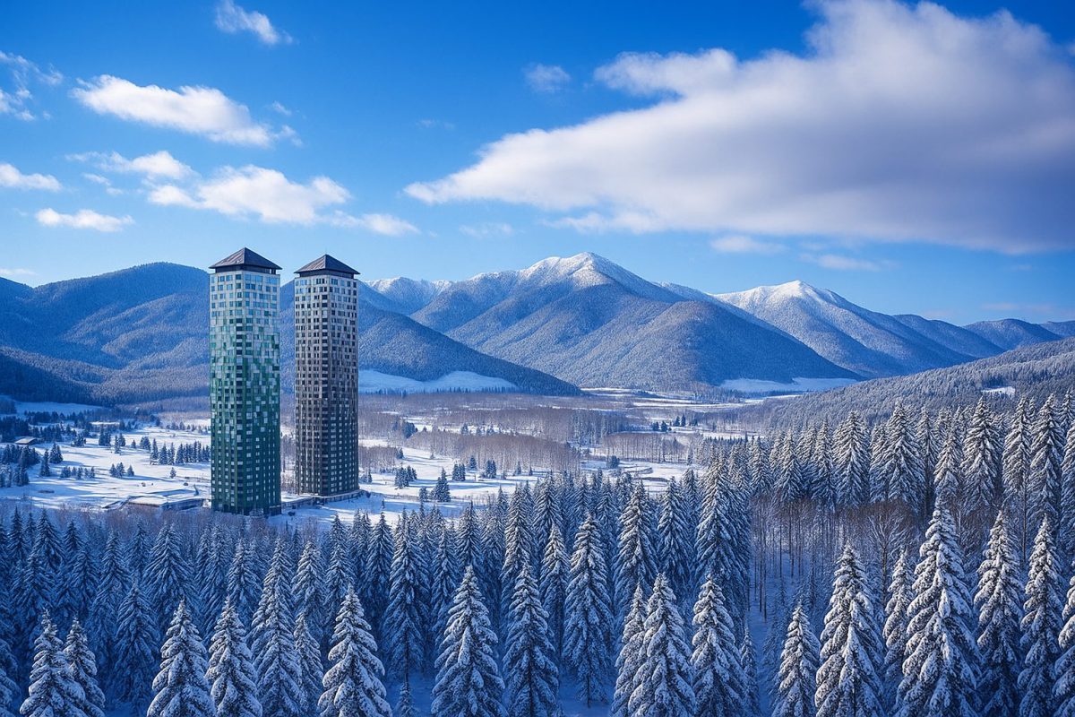 北海道留寿都村の風景