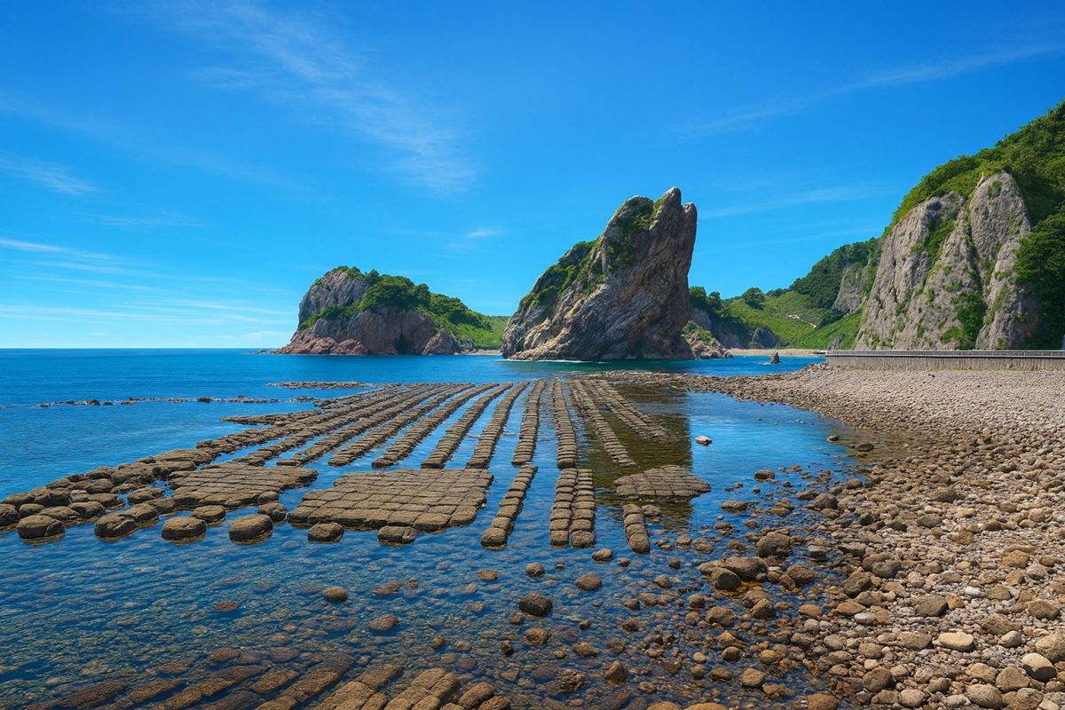 青森県佐井村の風景