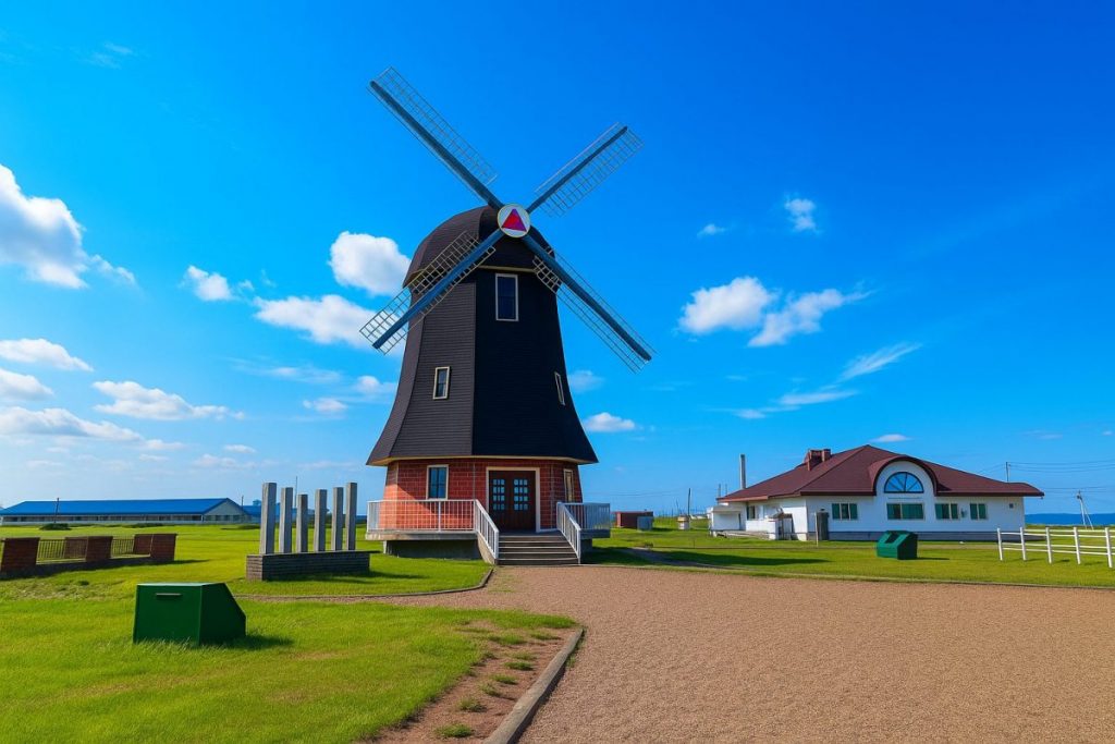 北海道猿払村の風景