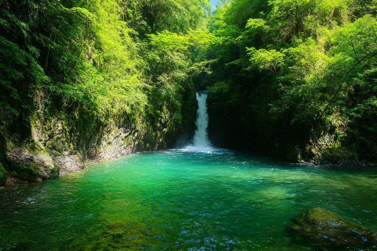 青森県新郷村の風景