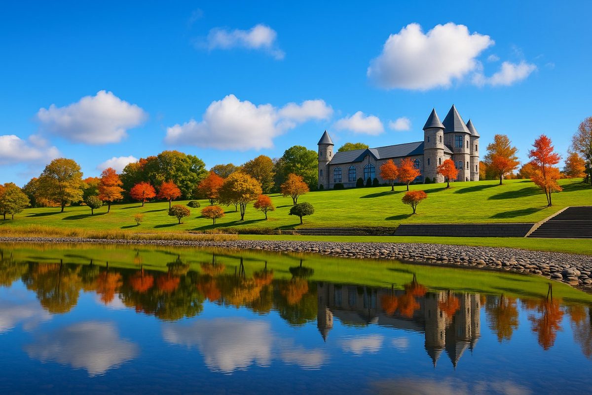 北海道砂川市の風景