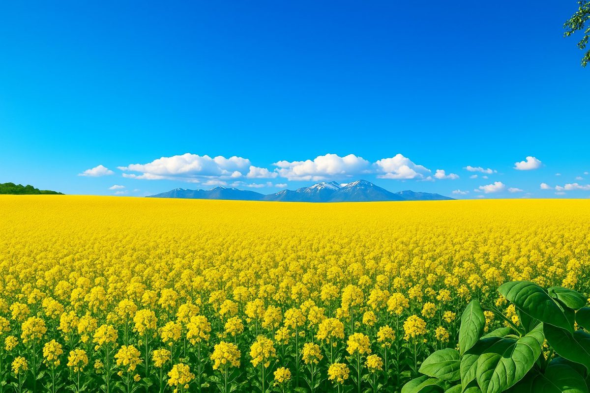 北海道滝川市の風景