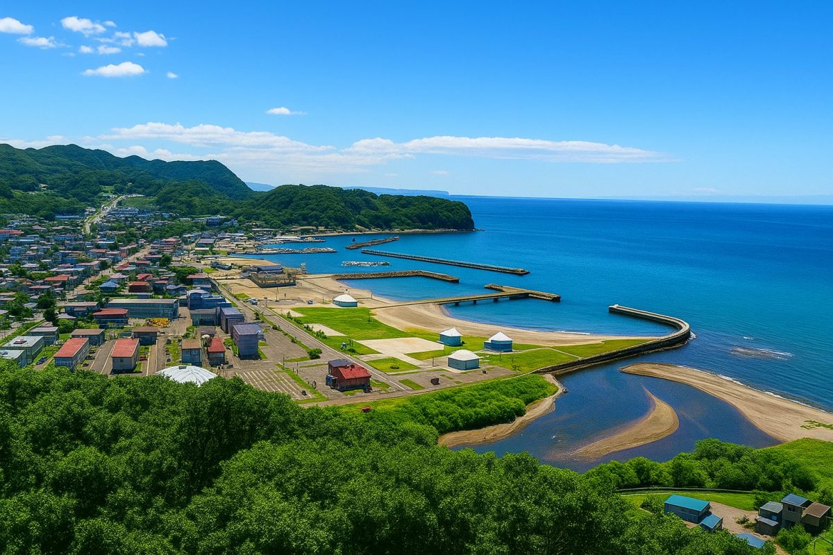 北海道豊浦町の風景