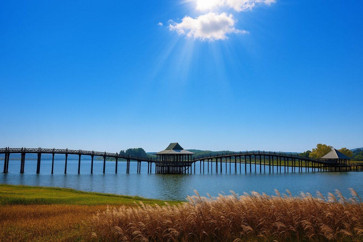 青森県鶴田町の風景
