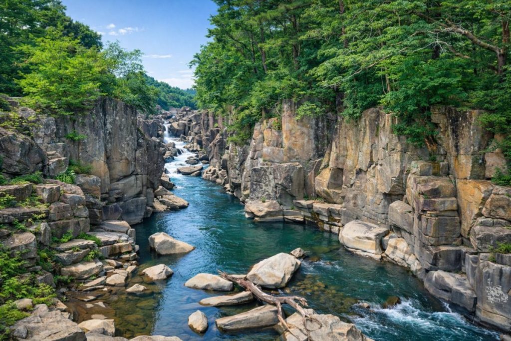 岩手県一関市の風景