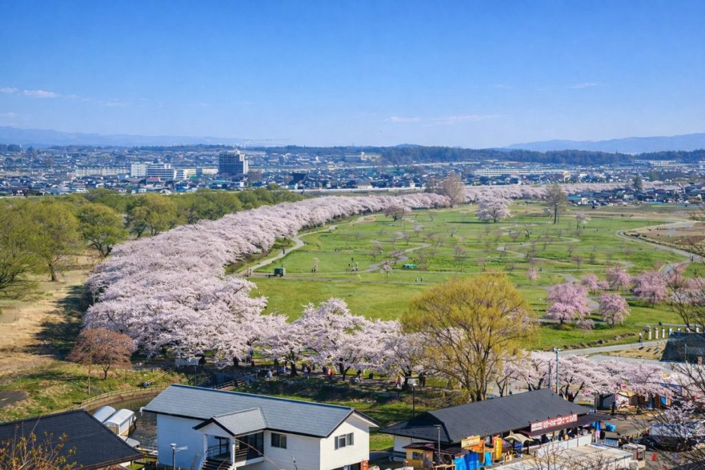 岩手県北上市の風景