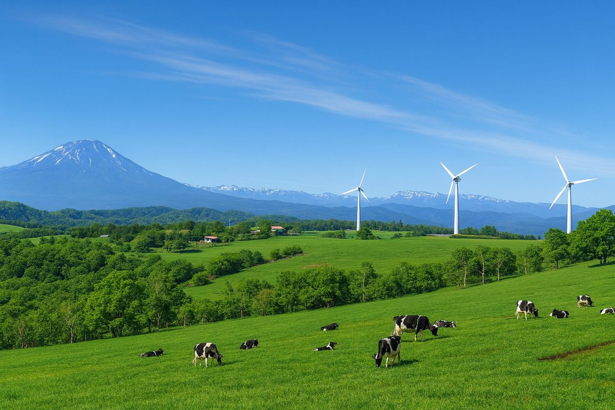 岩手県葛巻町の風景