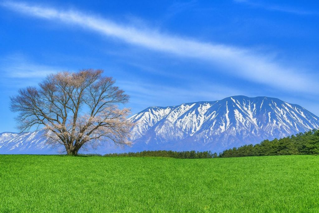 岩手県雫石町の風景