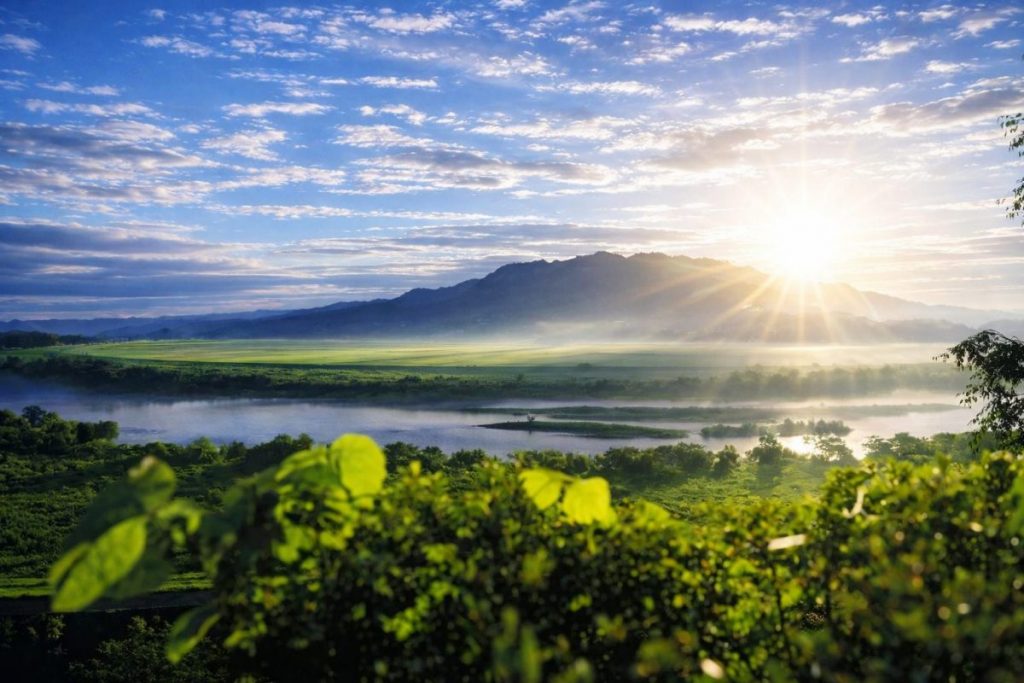 岩手県平泉町の風景