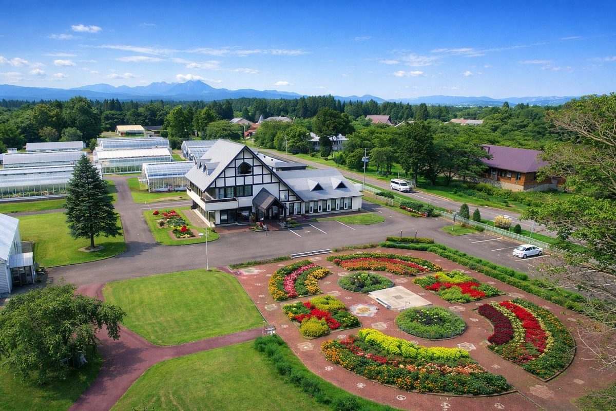 岩手県金ヶ崎町の風景