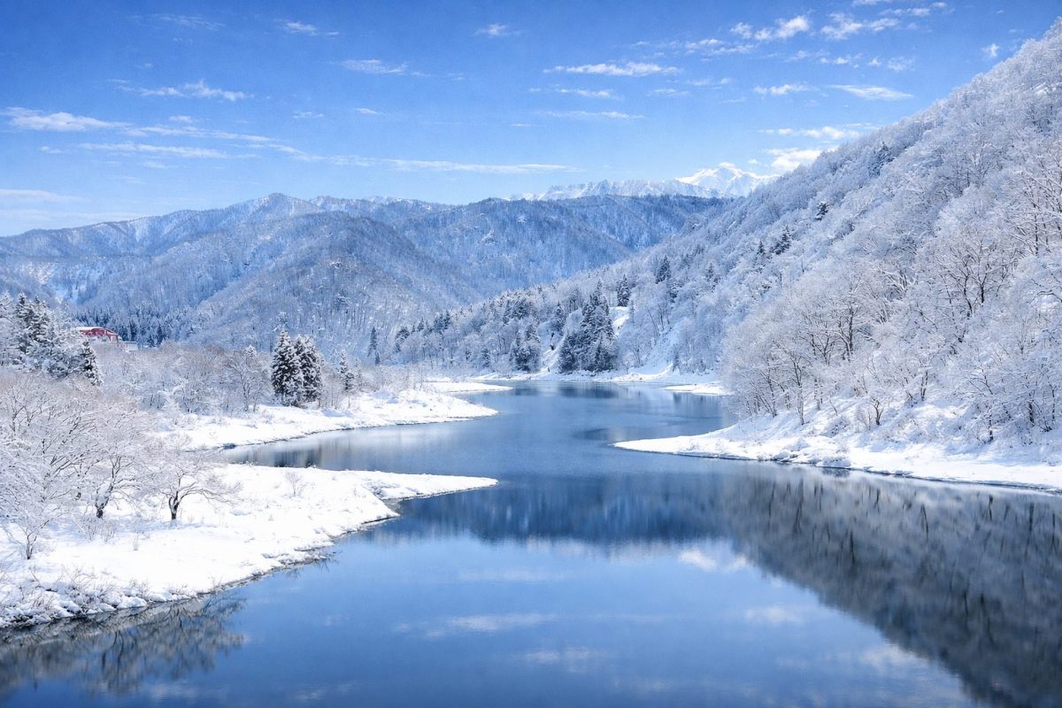 岩手県西和賀町の風景