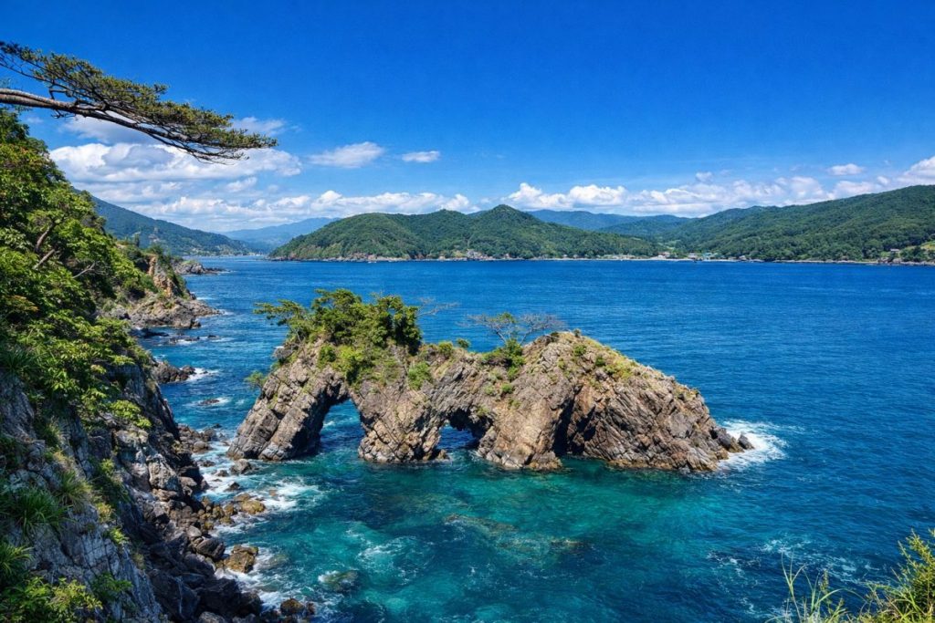 岩手県大船渡市の風景