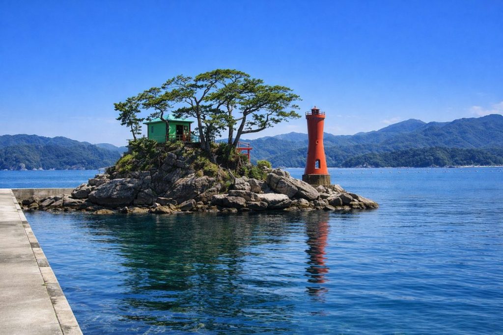 岩手県大槌町の風景