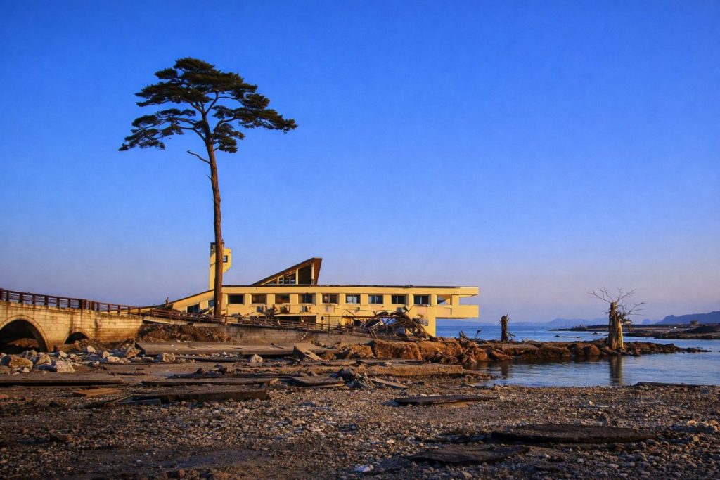 岩手県陸前高田市の風景