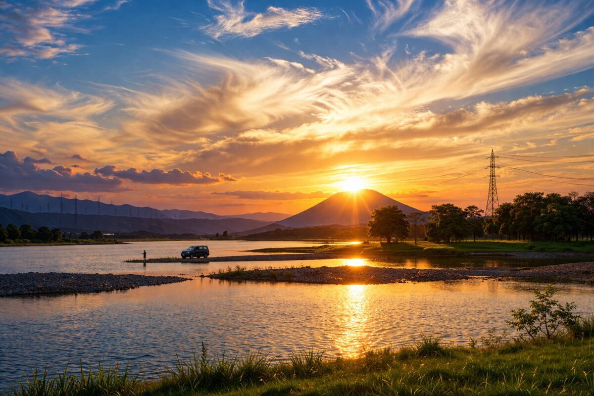 宮城県加美町の風景