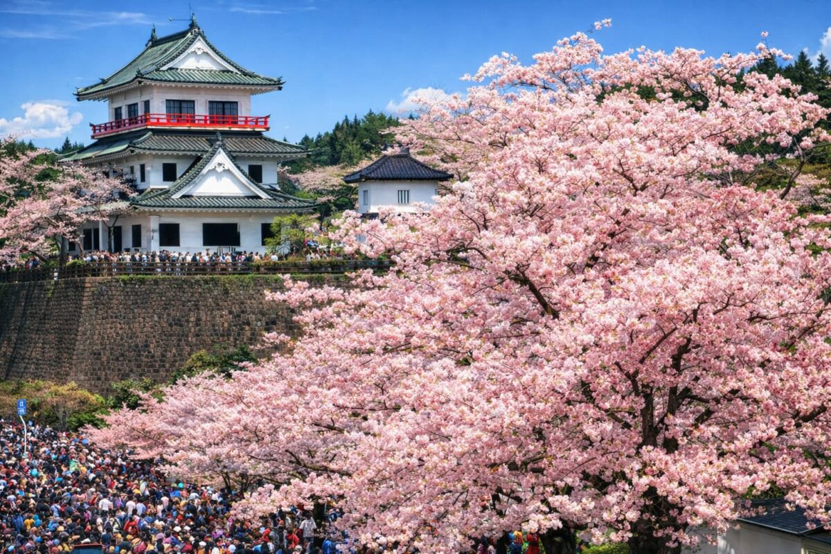 宮城県涌谷町の風景