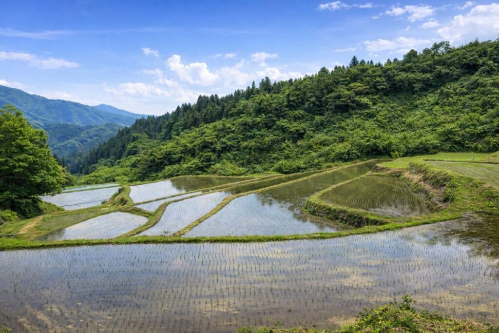 宮城県丸森町の風景