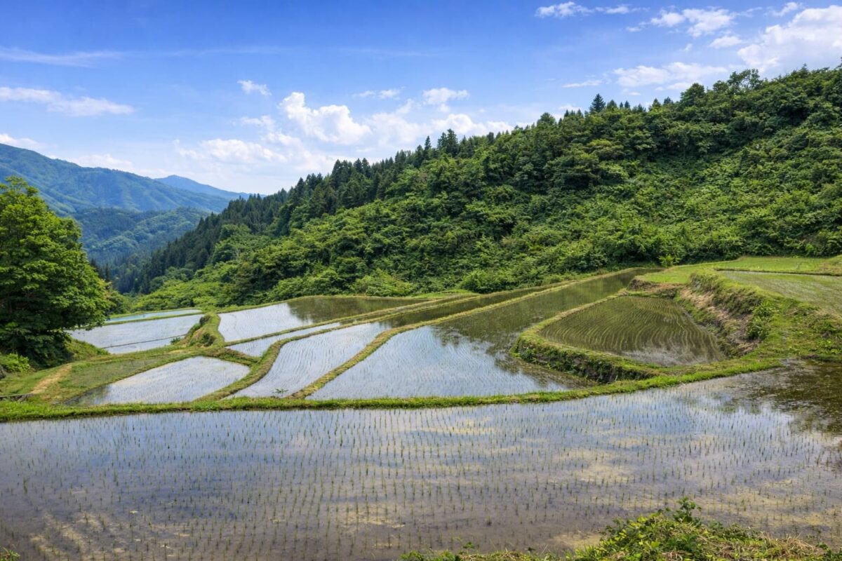 宮城県丸森町の風景