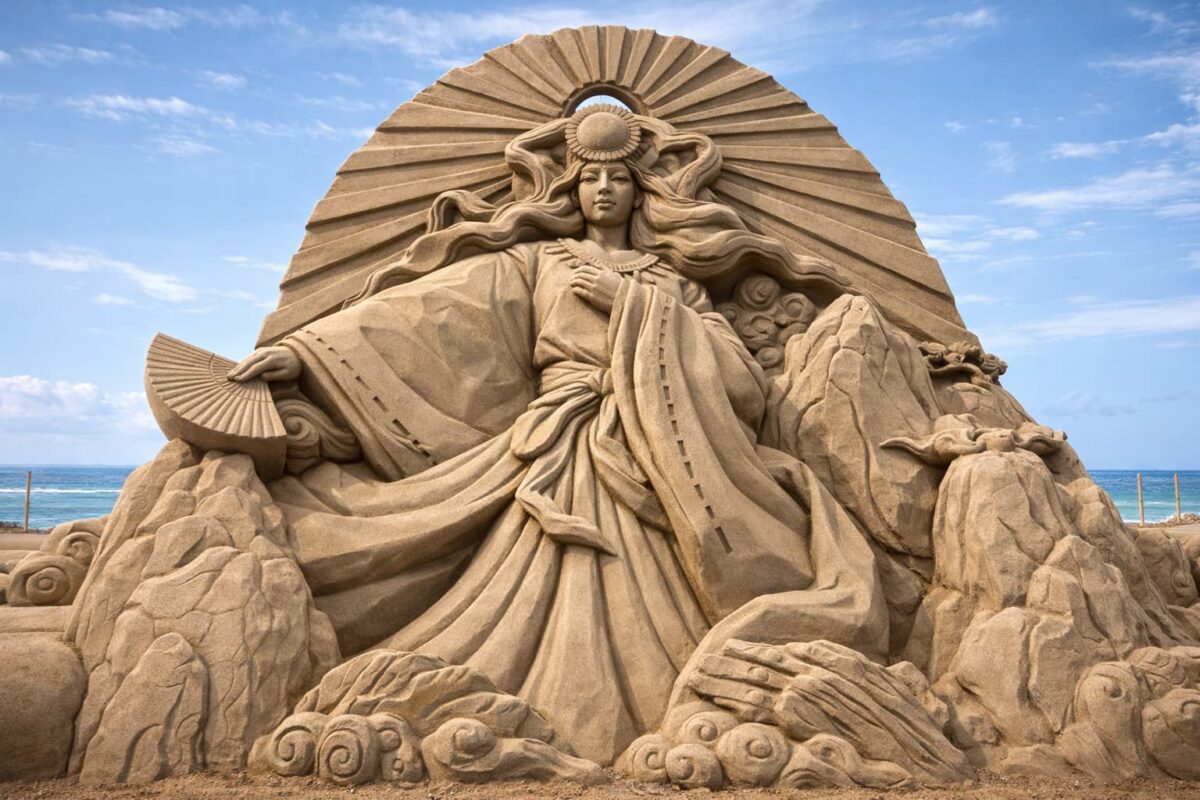 秋田県三種町のサンドクラフト