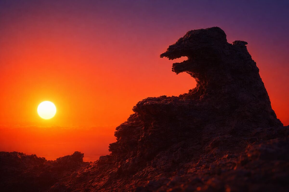 秋田県男鹿市の風景