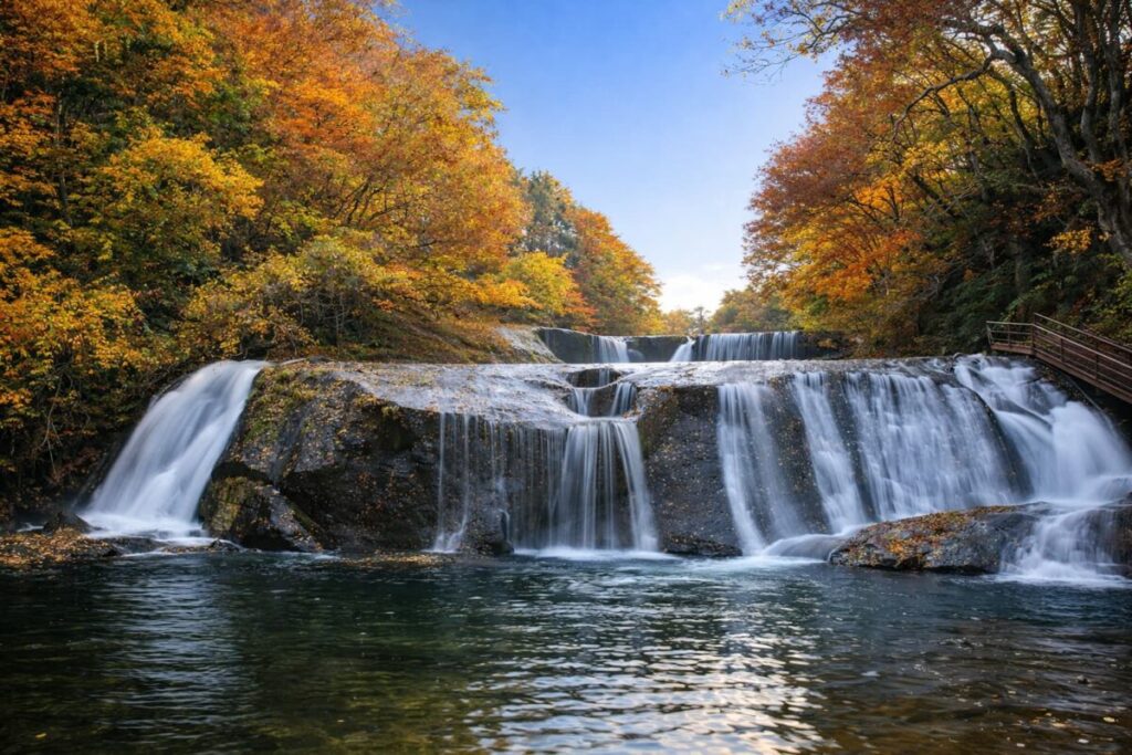 宮城県七ヶ宿町の風景